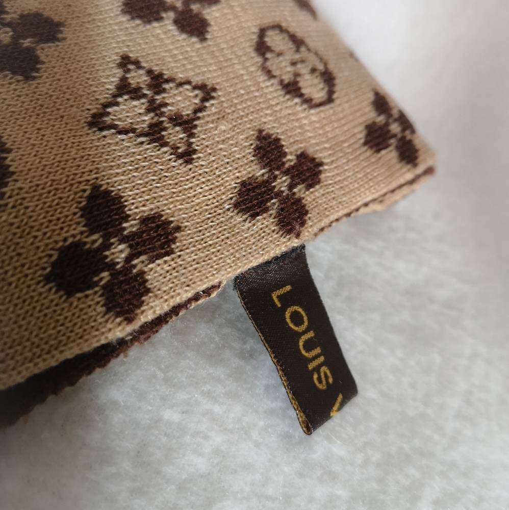 Vintage Louis Vuitton Scarf Muffler Logomania